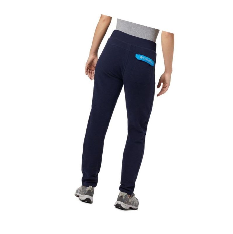 Columbia Exploration Fleece Pantolon Kadın Lacivert | 34519-VIDM