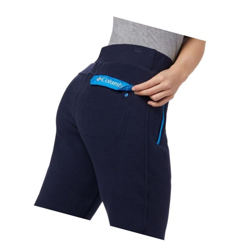 Columbia Exploration Fleece Pantolon Kadın Lacivert | 34519-VIDM