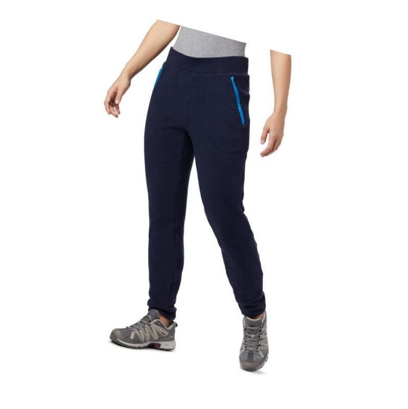 Columbia Exploration Fleece Pantolon Kadın Lacivert | 34519-VIDM