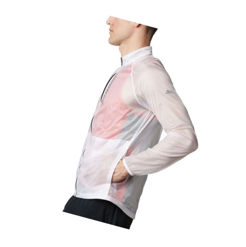Columbia FKT Windbreaker Mont Erkek Beyaz | 82513-SXLT