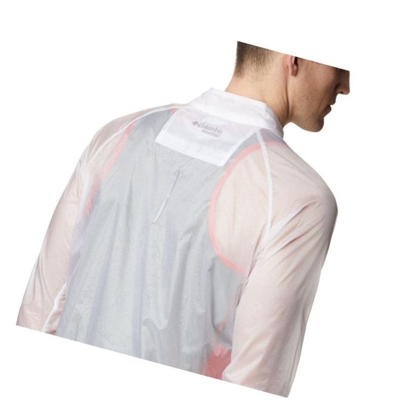 Columbia FKT Windbreaker Mont Erkek Beyaz | 82513-SXLT