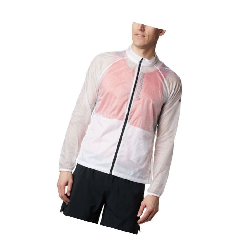 Columbia FKT Windbreaker Mont Erkek Beyaz | 82513-SXLT