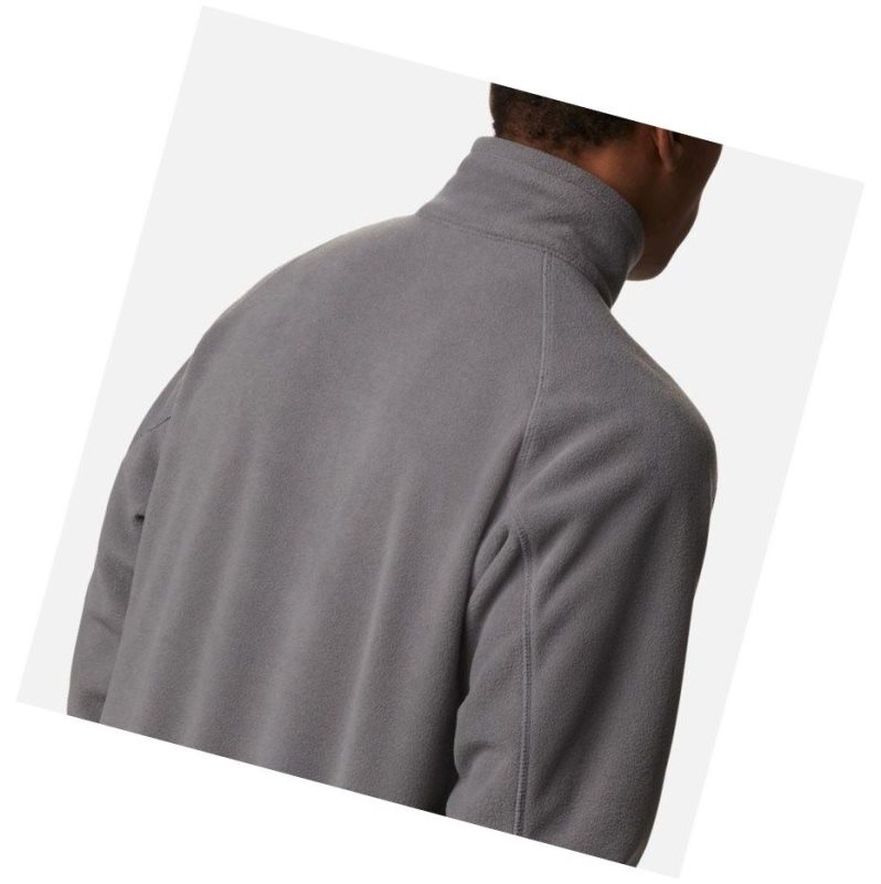 Columbia Fast Trek III Half Zip Fleece Sweatshirt Erkek Gri | 07859-AHDI