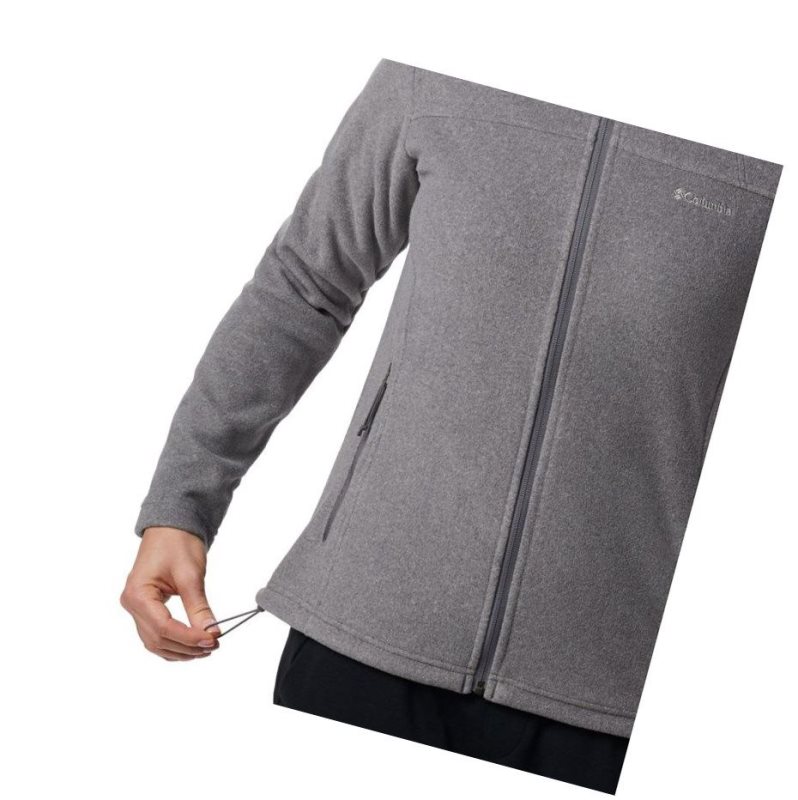Columbia Fast Trek II Fleece Mont Kadın Gri | 74230-IKQV