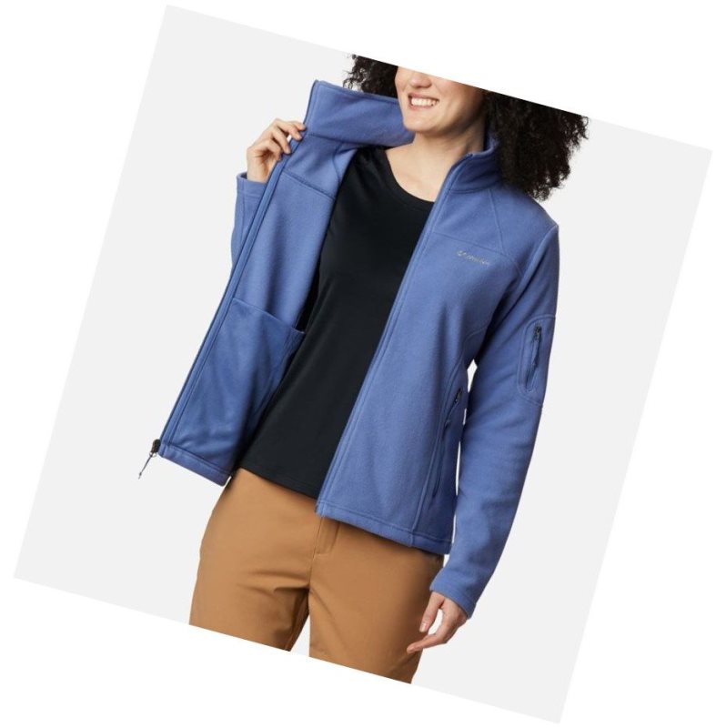 Columbia Fast Trek II Fleece Mont Kadın Kahverengi | 12340-LDWE