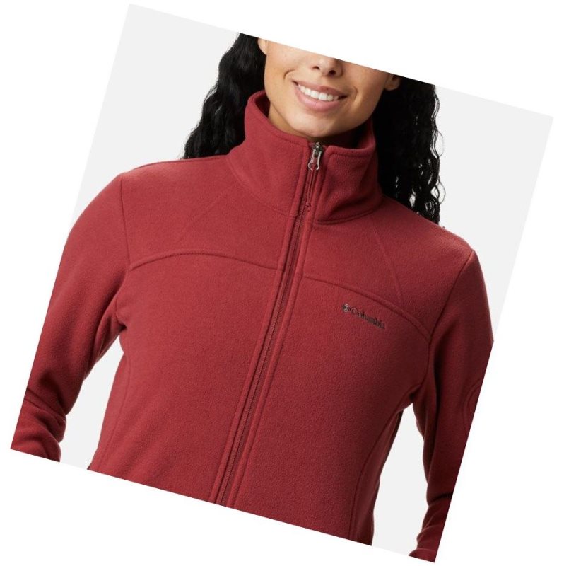 Columbia Fast Trek II Fleece Mont Kadın Kırmızı | 85490-PCFD