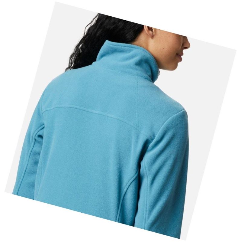 Columbia Fast Trek II Fleece Mont Kadın Mavi | 59760-VIGW