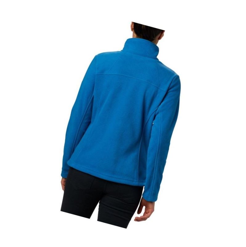 Columbia Fast Trek II Fleece Mont Kadın Mavi | 58670-ZQSR