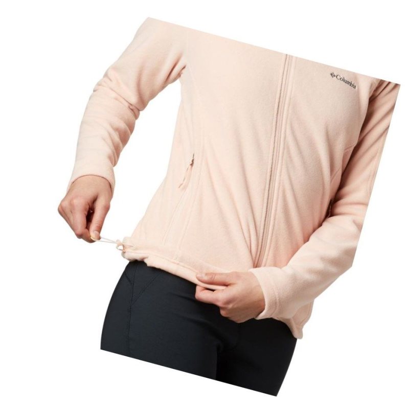 Columbia Fast Trek II Fleece Mont Kadın Pembe | 79214-CWVB