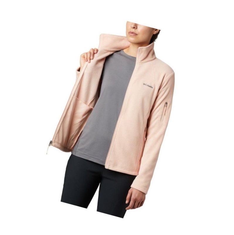 Columbia Fast Trek II Fleece Mont Kadın Pembe | 79214-CWVB
