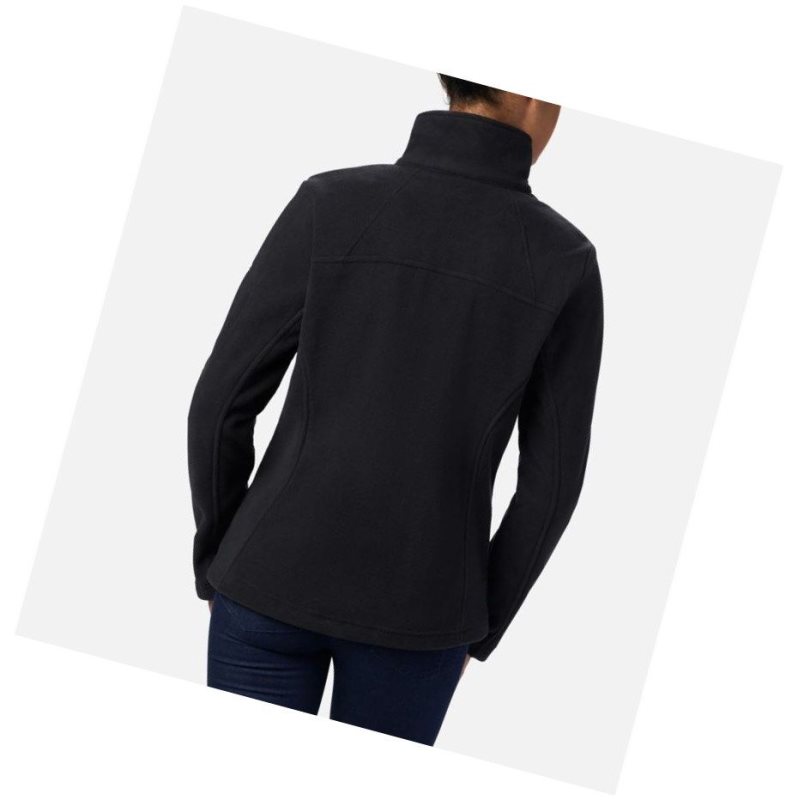 Columbia Fast Trek II Fleece Mont Kadın Siyah | 82461-GKBI