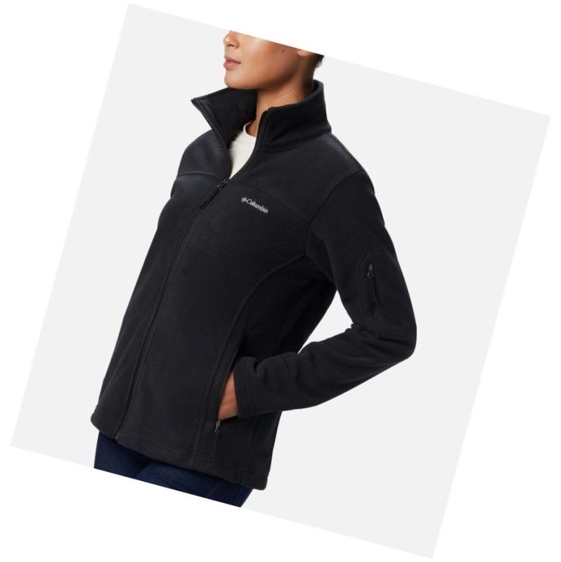 Columbia Fast Trek II Fleece Mont Kadın Siyah | 82461-GKBI