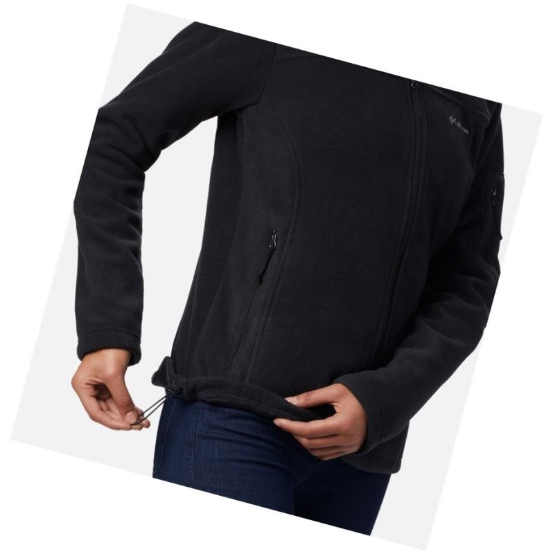Columbia Fast Trek II Fleece Mont Kadın Siyah | 82461-GKBI