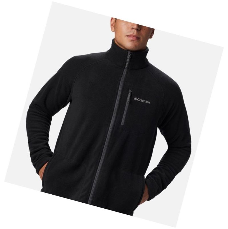 Columbia Fast Trek II Full Zip Fleece Mont Erkek Siyah | 97065-QDVY
