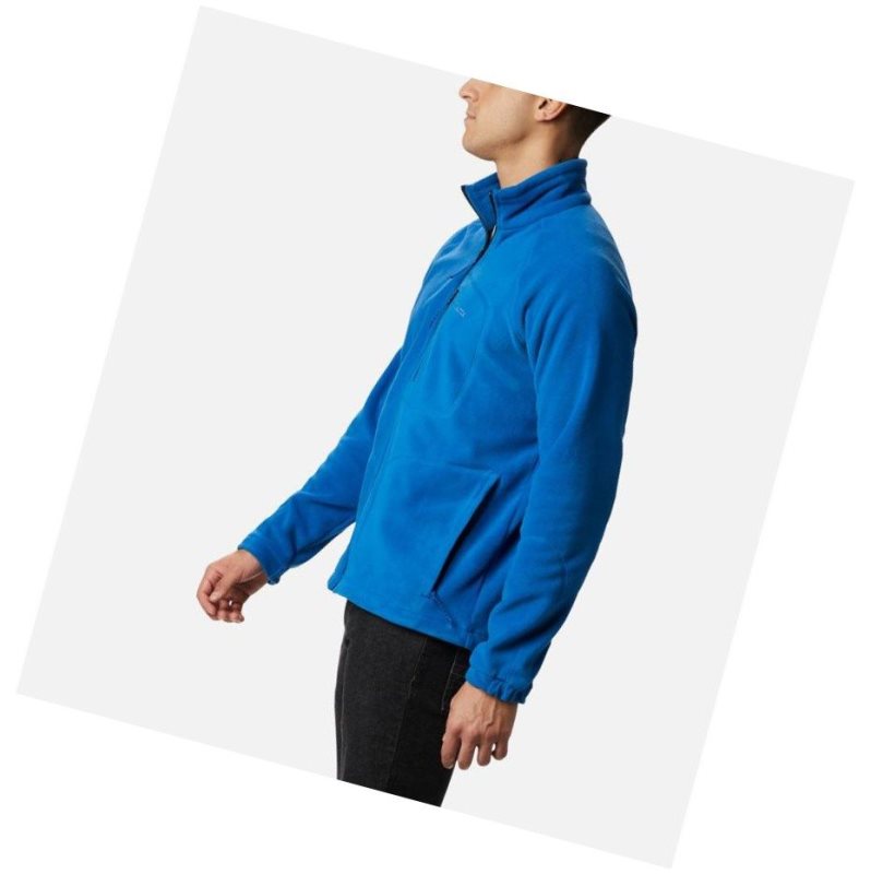 Columbia Fast Trek II Full Zip Fleece Mont Erkek Açık Indigo | 54098-ZUBF