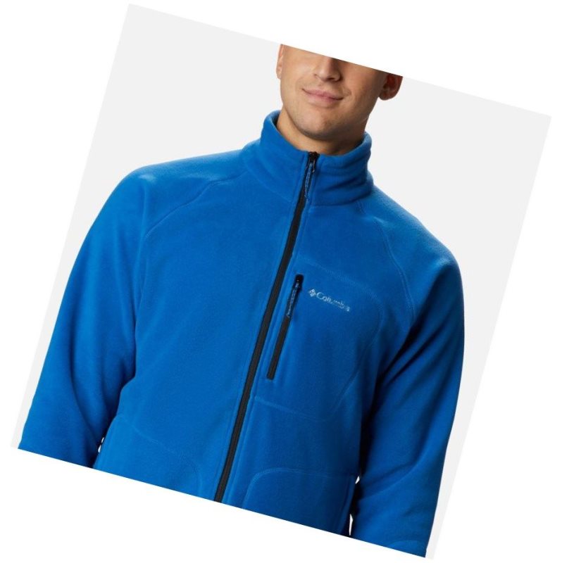 Columbia Fast Trek II Full Zip Fleece Mont Erkek Açık Indigo | 54098-ZUBF