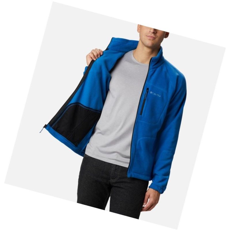 Columbia Fast Trek II Full Zip Fleece Mont Erkek Açık Indigo | 54098-ZUBF