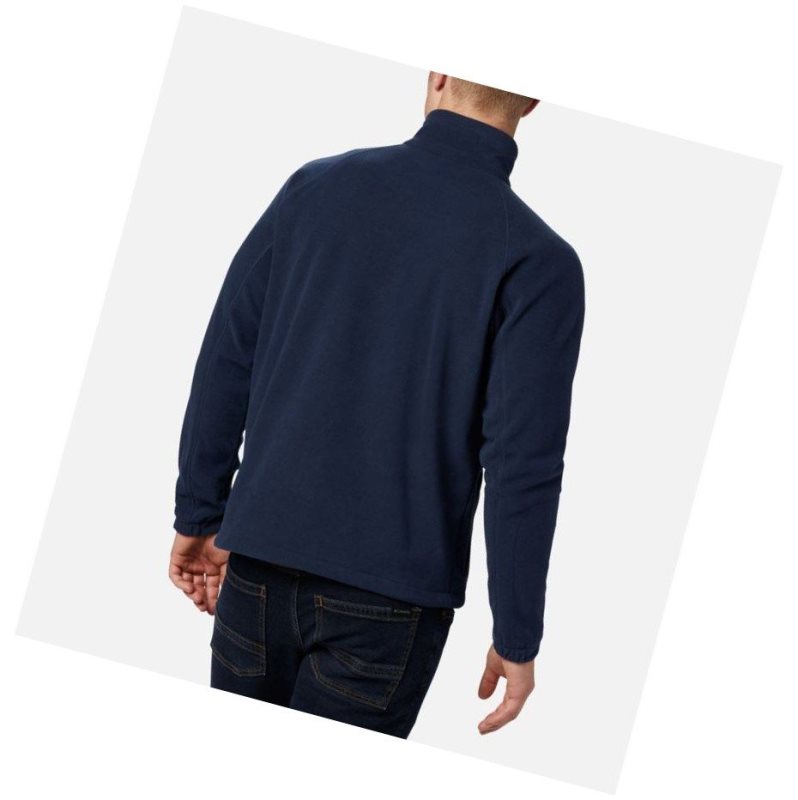 Columbia Fast Trek II Full Zip Fleece Tall Mont Erkek Lacivert | 19872-OZWS