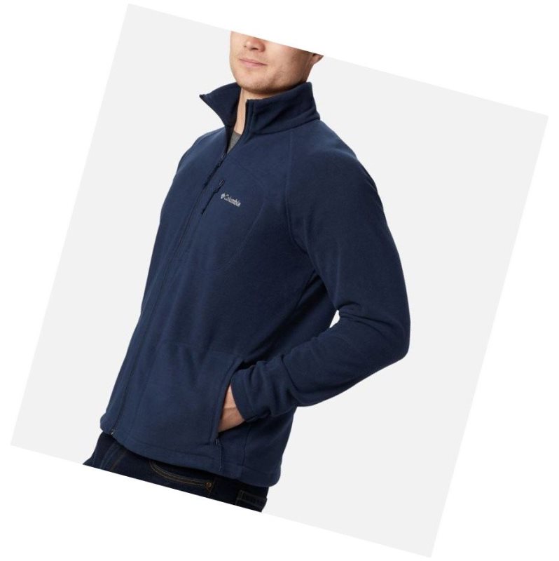 Columbia Fast Trek II Full Zip Fleece Tall Mont Erkek Lacivert | 19872-OZWS