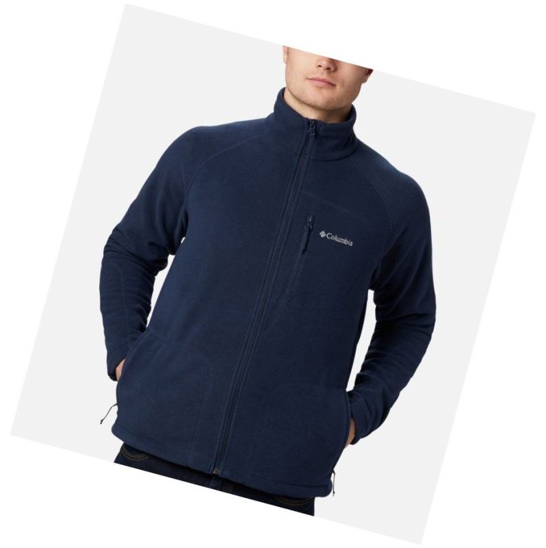 Columbia Fast Trek II Full Zip Fleece Tall Mont Erkek Lacivert | 19872-OZWS