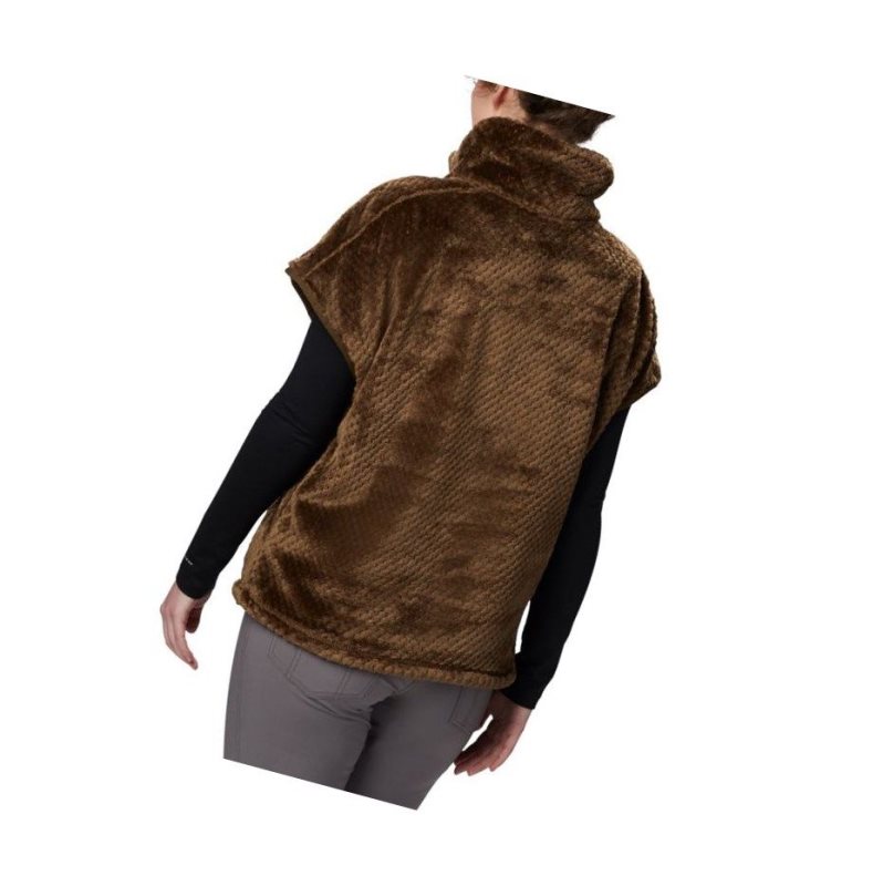 Columbia Fire Side III Sherpa Shrug Mont Kadın Zeytin Yeşili | 04127-VILW