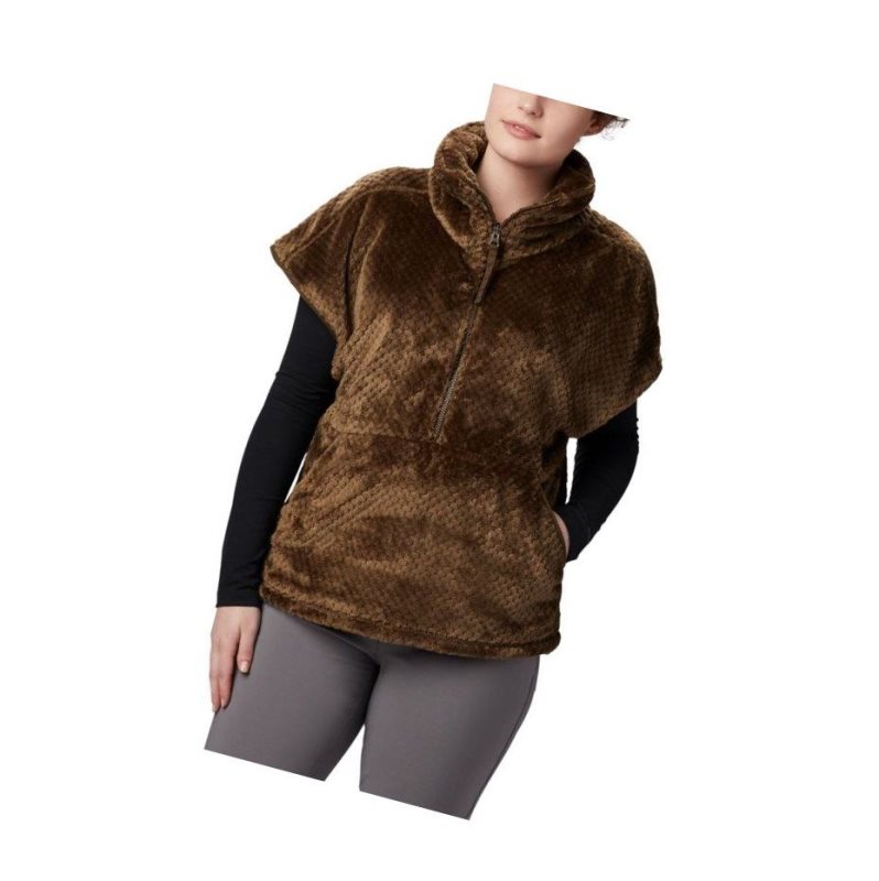 Columbia Fire Side III Sherpa Shrug Mont Kadın Zeytin Yeşili | 04127-VILW