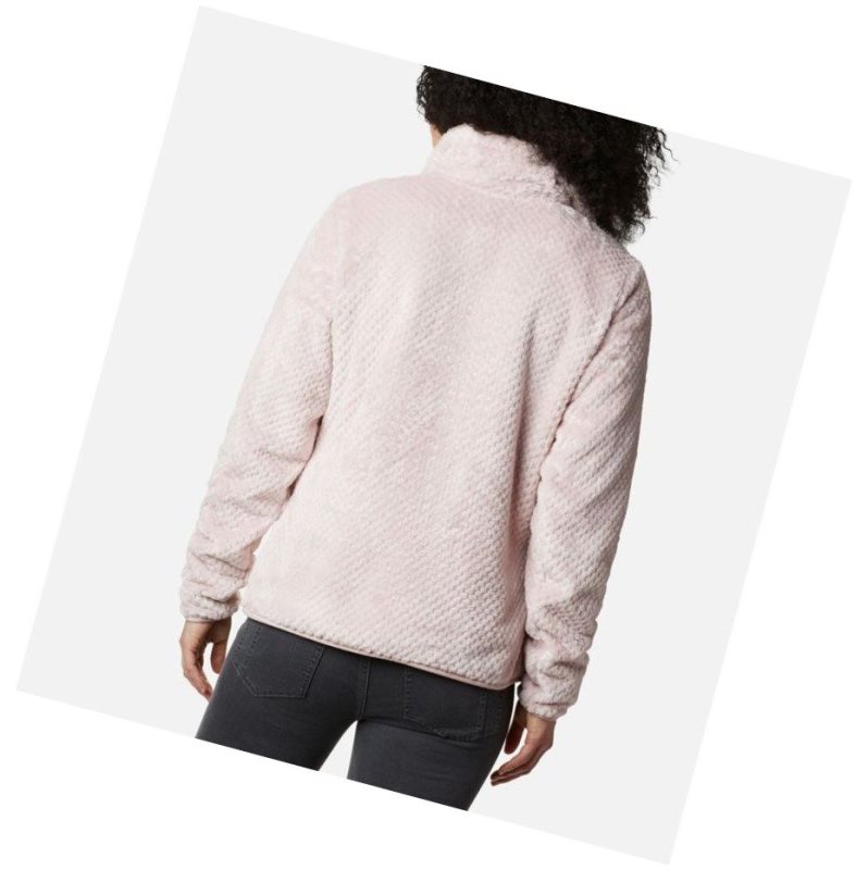 Columbia Fire Side II Sherpa Full Zip Fleece Mont Kadın Pembe | 86490-JNWT