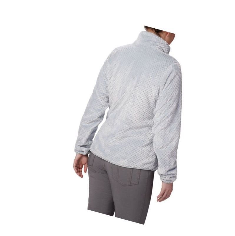 Columbia Fire Side II Sherpa Full Zip Fleece Mont Kadın Gri | 85326-NMLQ