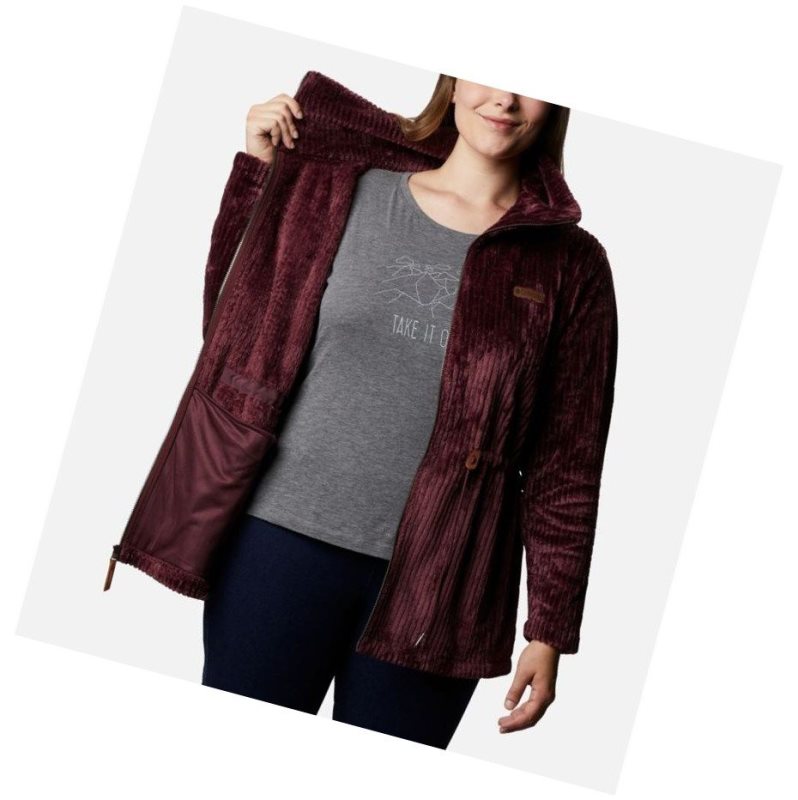 Columbia Fire Side Long Full Zip Sherpa Fleece Plus Size Mont Kadın Renkli | 72809-MEHD