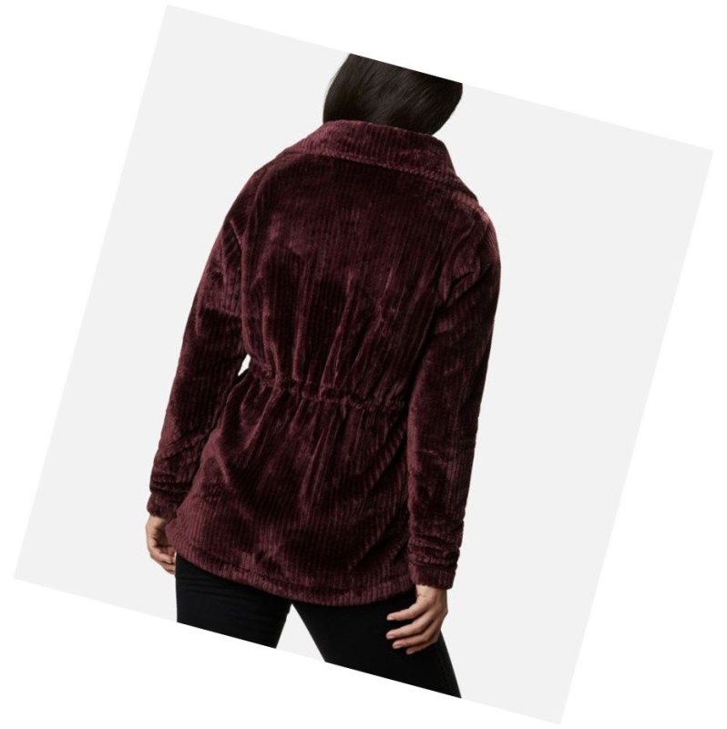 Columbia Fire Side Long Full Zip Sherpa Fleece Mont Kadın Renkli | 02847-GHKO