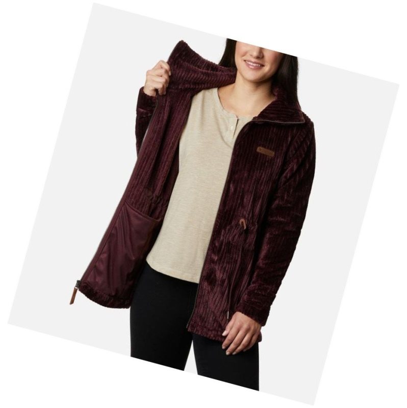 Columbia Fire Side Long Full Zip Sherpa Fleece Mont Kadın Renkli | 02847-GHKO