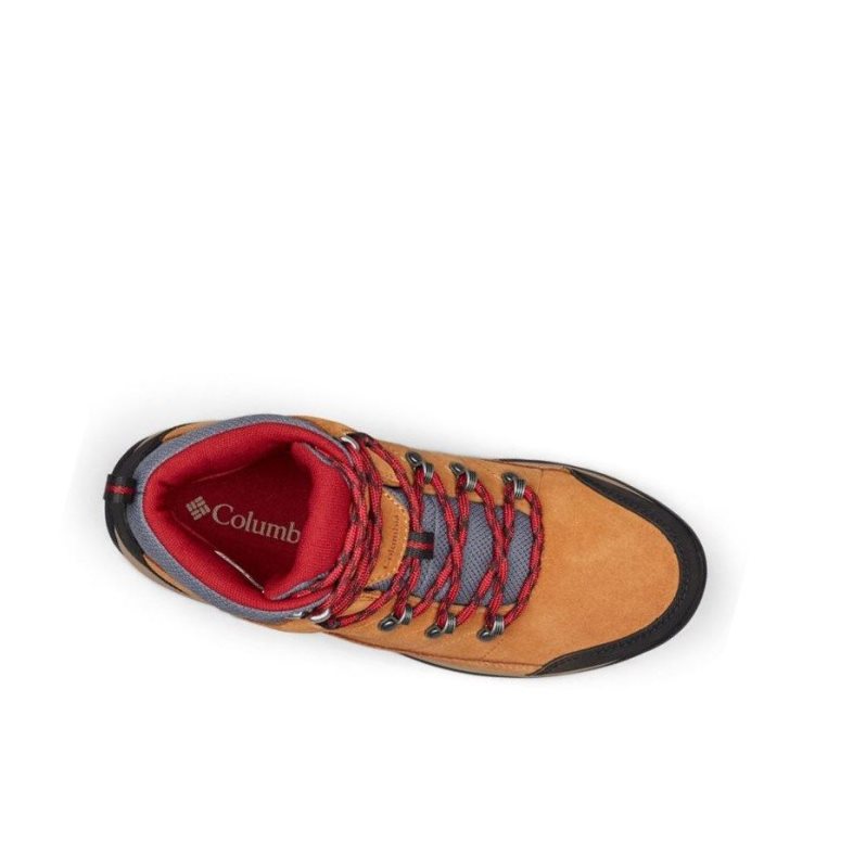 Columbia Fire Venture II Suede Waterproof Ankle Yürüyüş Botu Kadın Kahverengi | 98753-LHRE