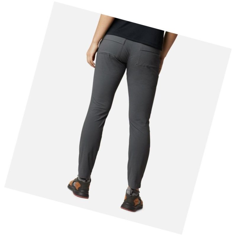 Columbia Firwood 5 Pocket Slim Pantolon Kadın Koyu Gri | 80429-GXOM