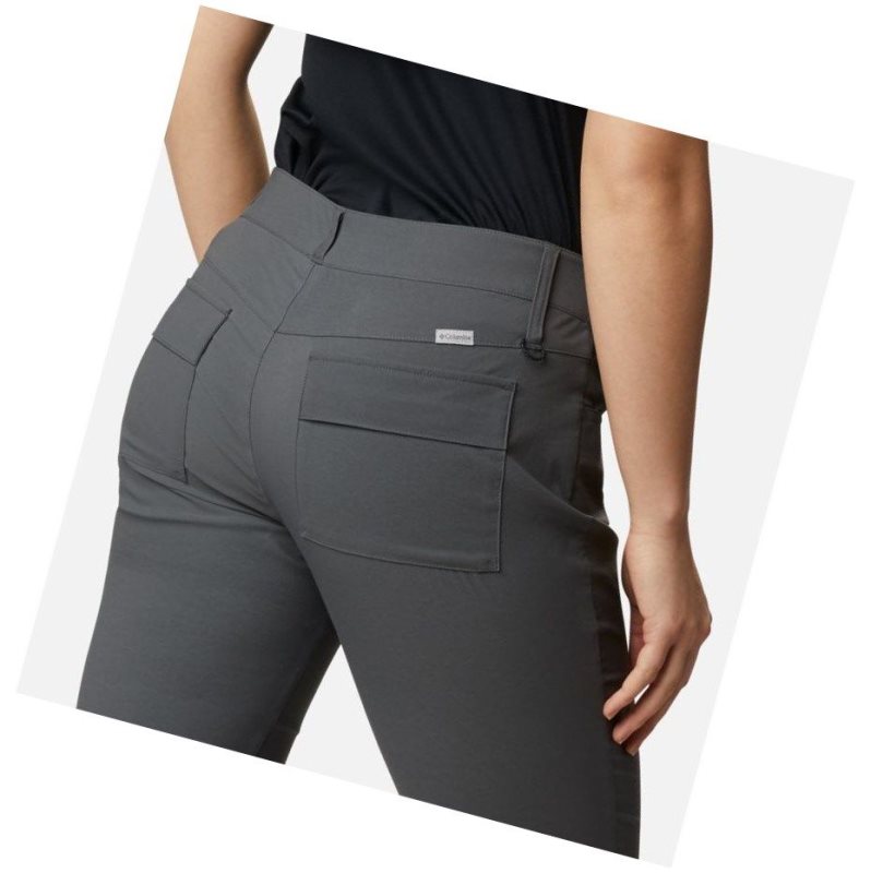 Columbia Firwood 5 Pocket Slim Pantolon Kadın Koyu Gri | 80429-GXOM