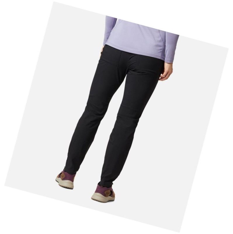 Columbia Firwood 5 Pocket Slim Pantolon Kadın Siyah | 14038-JAHC