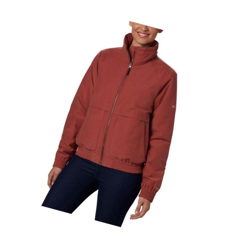 Columbia Firwood Bomber Mont Kadın Kırmızı | 80794-SAOK