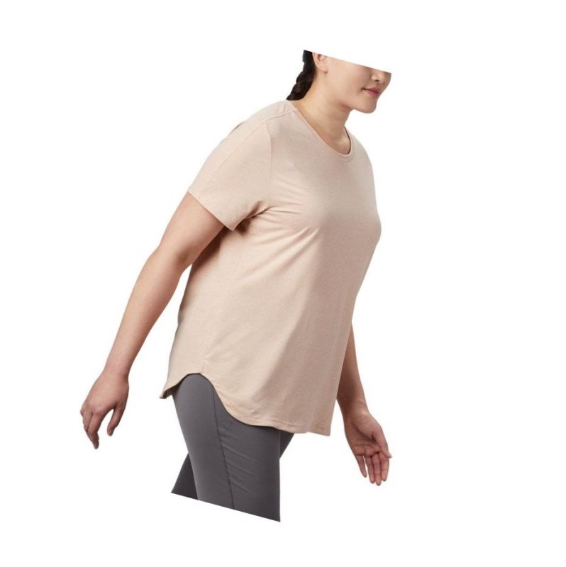 Columbia Firwood Camp II Short Sleeve Plus Size Tişört Kadın Renkli | 51309-TDUY
