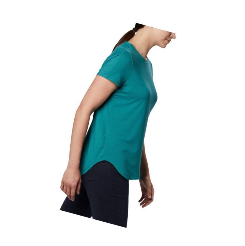 Columbia Firwood Camp II Short Sleeve Tişört Kadın Açık Yeşil | 16732-IYCJ