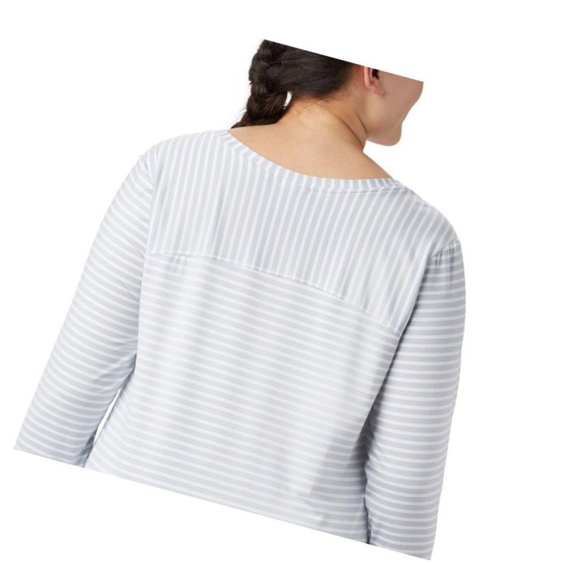 Columbia Firwood Camp Long Sleeve Plus Size Sweatshirt Kadın Beyaz | 35027-NVGK