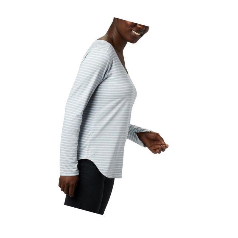 Columbia Firwood Camp Long Sleeve Sweatshirt Kadın Beyaz | 68730-CBAS