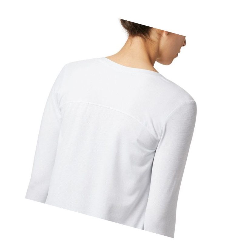 Columbia Firwood Camp Long Sleeve Sweatshirt Kadın Beyaz | 19485-ZHDR