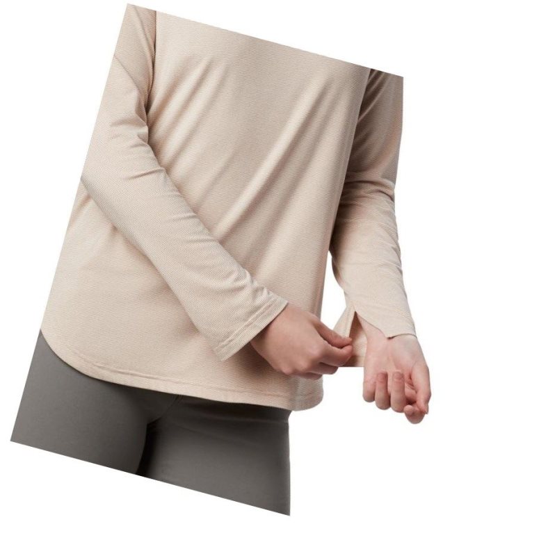 Columbia Firwood Camp Long Sleeve Sweatshirt Kadın Renkli | 03526-POLX