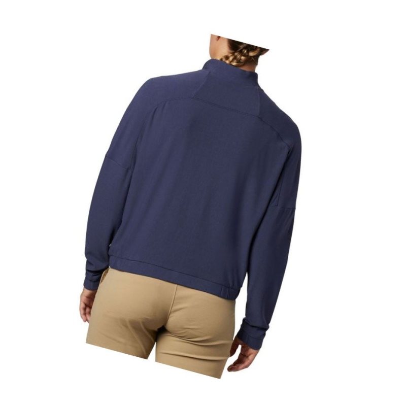 Columbia Firwood Crossing Full Zip Mont Kadın Lacivert | 80397-YTUE