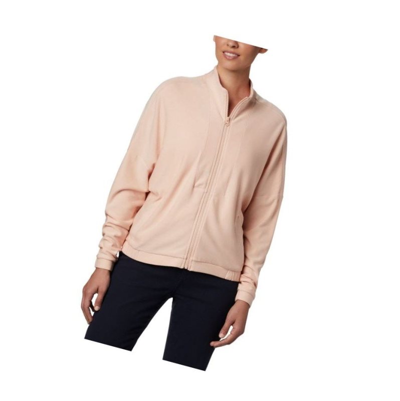 Columbia Firwood Crossing Full Zip Mont Kadın Pembe | 41387-MYTG