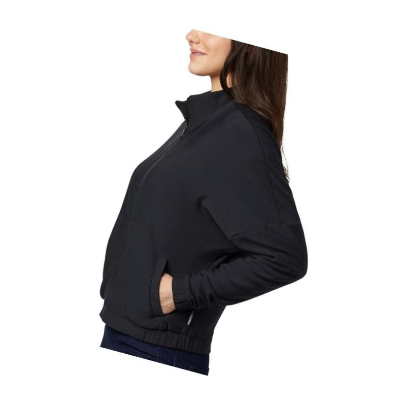 Columbia Firwood Crossing Full Zip Mont Kadın Siyah | 91083-WLHS