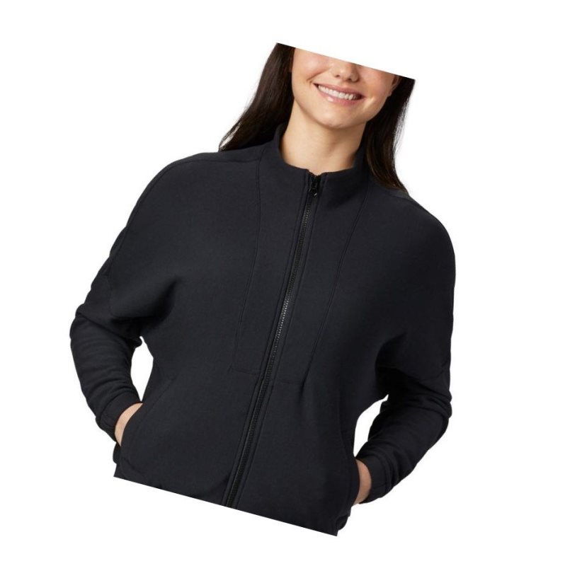 Columbia Firwood Crossing Full Zip Mont Kadın Siyah | 91083-WLHS