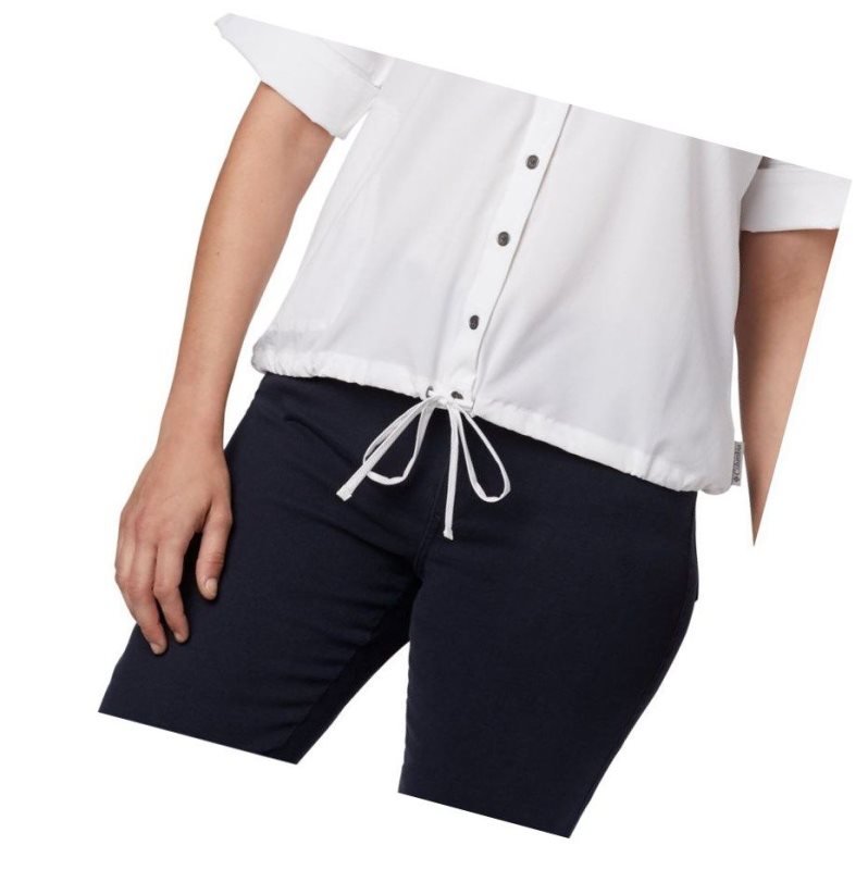 Columbia Firwood Crossing Short Sleeve Gömlek Kadın Beyaz | 37624-XAUF