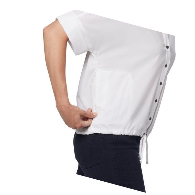 Columbia Firwood Crossing Short Sleeve Gömlek Kadın Beyaz | 37624-XAUF