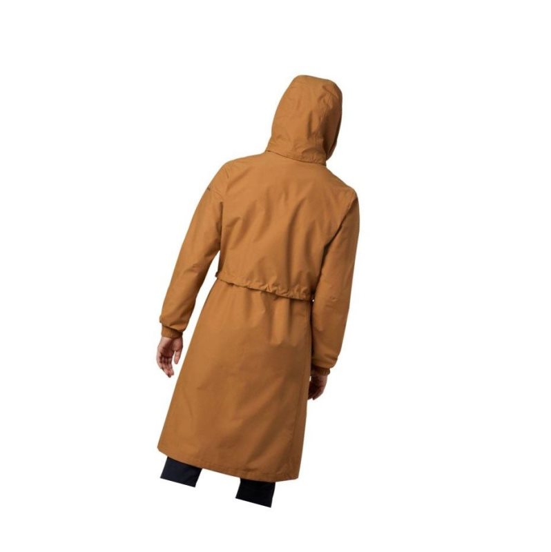 Columbia Firwood Long Mont Kadın Kahverengi | 01367-QLHB
