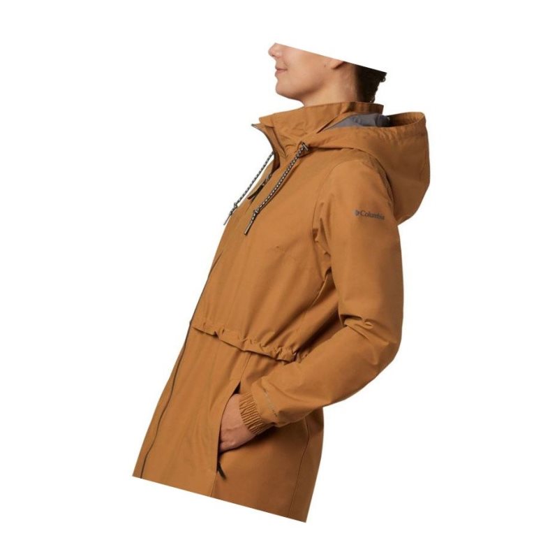 Columbia Firwood Long Mont Kadın Kahverengi | 01367-QLHB